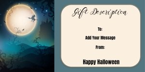 Spooky Night Halloween Gift Certificate