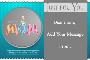 Modern Chic Mother’s Day Gift Certificate Template