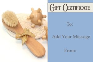 Eco-Friendly Spa Gift Certificate Template