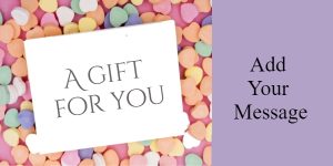 Sweet Candy Hearts Gift Certificate