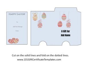 Pastel Easter Egg Gift Holder