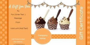 Chocolate Treats Bakery Gift Certificate